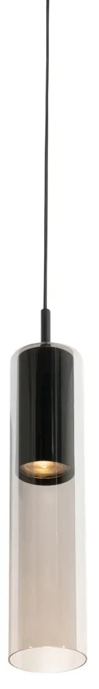 Modern fekete lógólámpa sínrendszerhez 1 fázisú - Iconic Lloyd