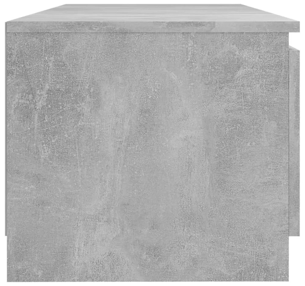 szürke TV-szekrény LED-világítással 140 x 40 x 35,5 cm