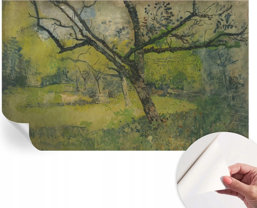 Modern Öntapadós Fotótapéta Mosható Zöld tájkép 416x254 cm