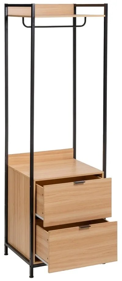 Natúr színű nyitott ruhásszekrény 60x190x48 cm Armarios – Casa Selección