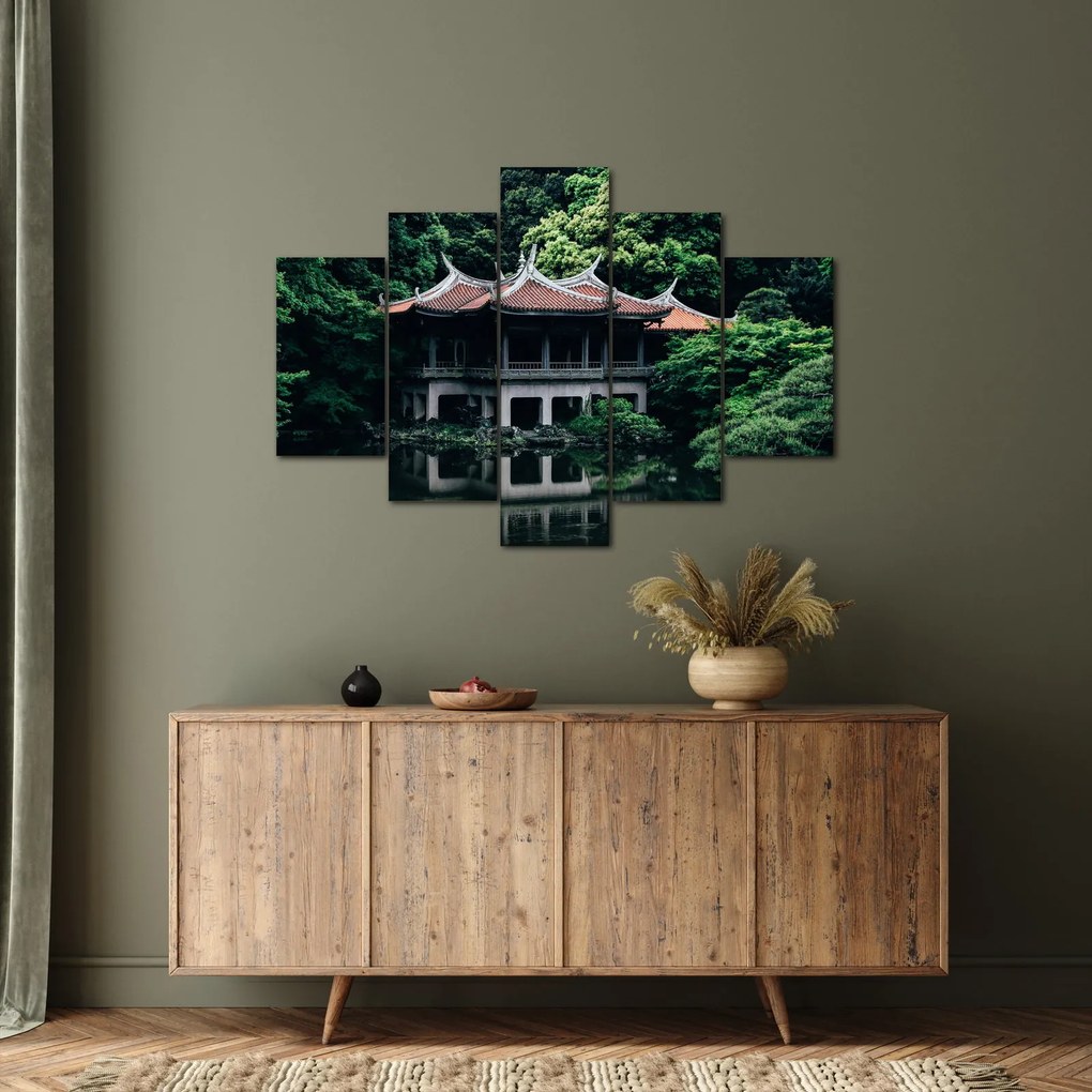 A japán nemzeti kert képe (150x105 cm)