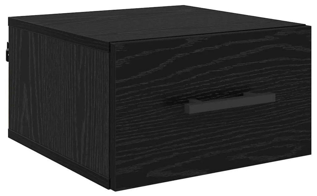 Éjjeliszekrény Musta tammi 35 x 35 x 20 cm Faanyag