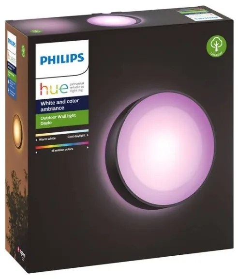 Philips 17465/30/P7 - LED RGB Kültéri lámpa Hue DAYLO LED/15W/230V IP44