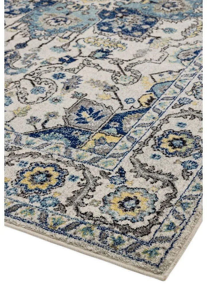 Kék szőnyeg 200x290 cm Nova Persian Blue – Asiatic Carpets