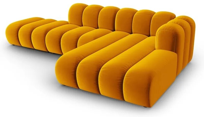 Sárga sarokkanapé (jobb oldali) Lupine – Micadoni Home