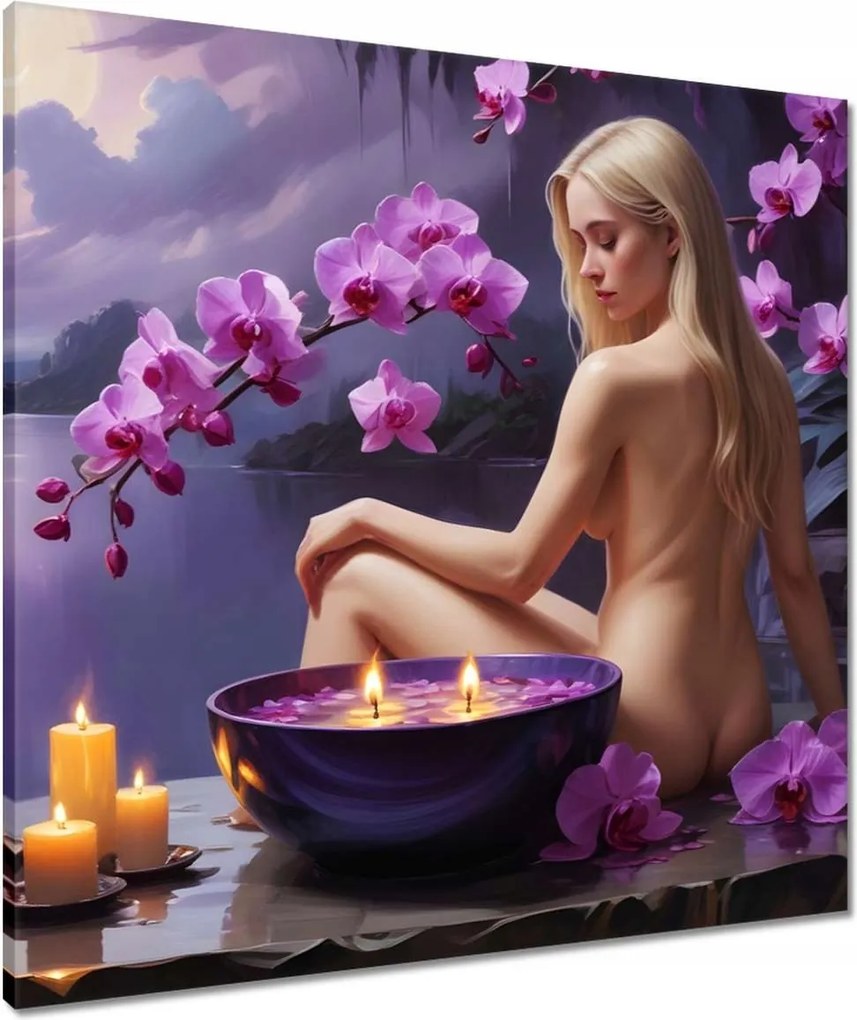 Vászonkép 70x70 Csábító magány