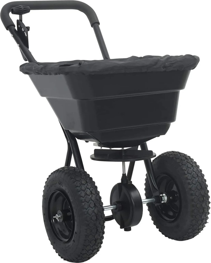 vidaXL Elterítő Fekete 53 x 81,5 x 78 cm PVC és Acél