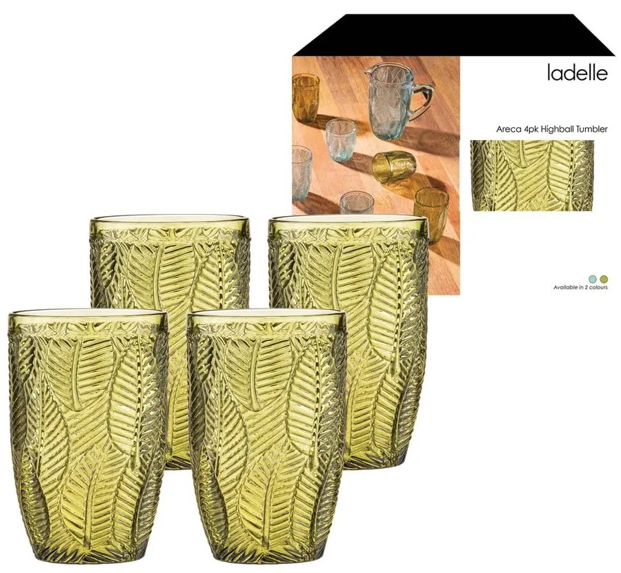 Pohár szett 4 db-os 450 ml Areca – Ladelle