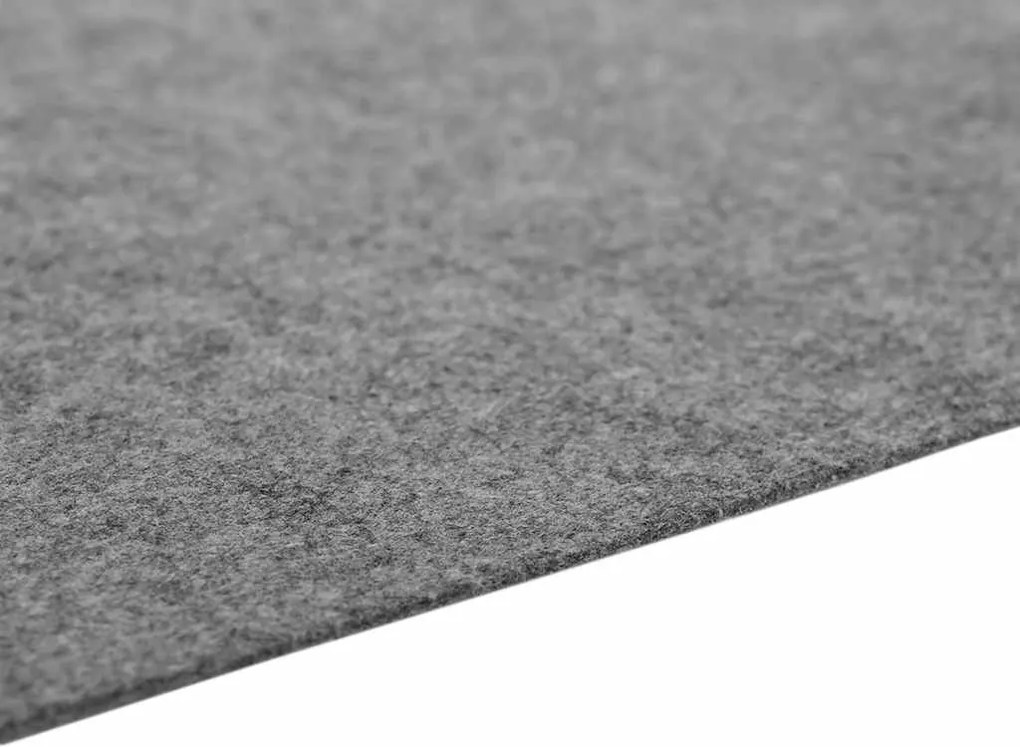 Világosszürke poliészter geotextília medencealátét 500 x 250 cm