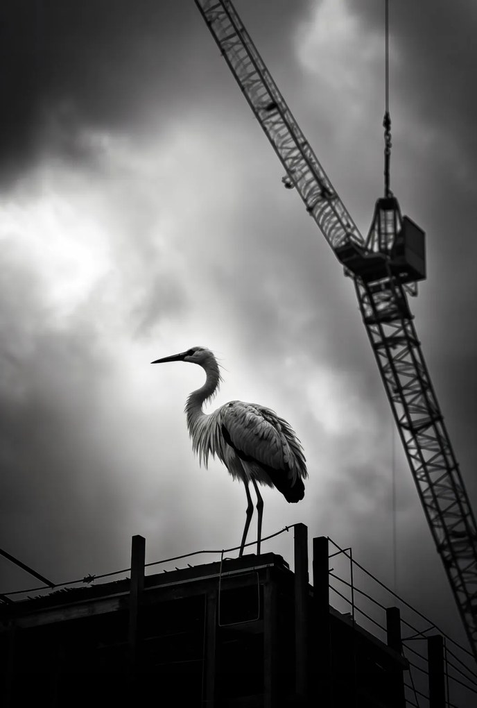 Poszter 61x90,5cm Magasan a horizont felett