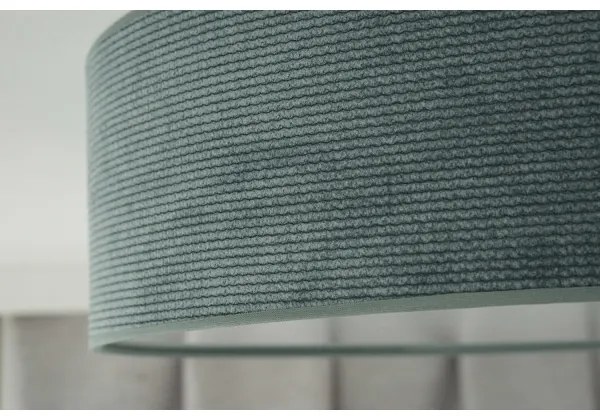 Duolla - CORTINA LED mennyezeti lámpa 26W, 45 cm, 4000K, türkiz