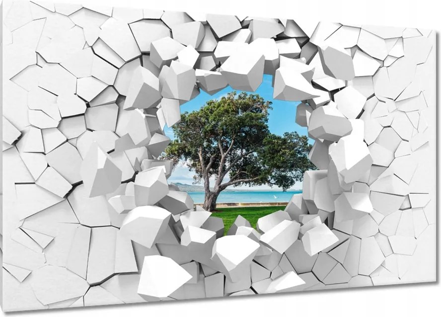 Vászonkép 60x40 Magányos fa