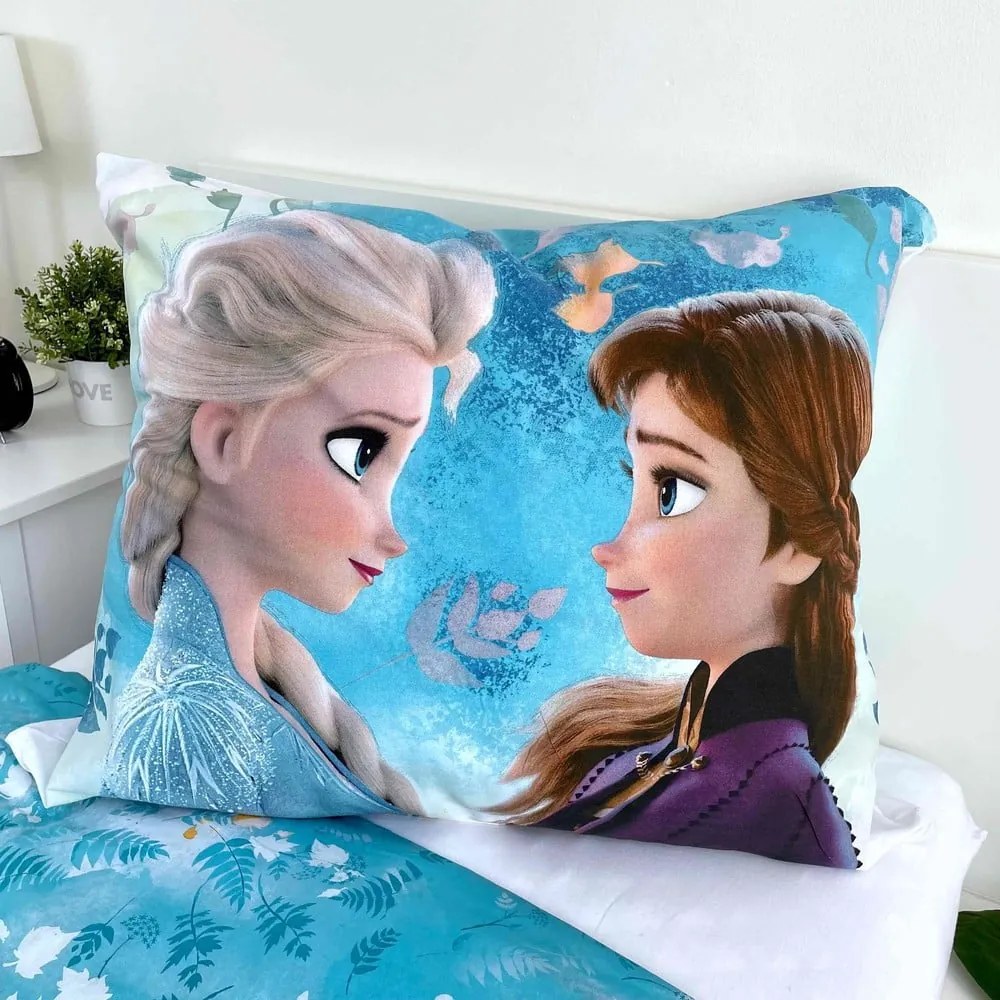 Egyszemélyes pamut gyerek ágyneműhuzat 140x200 cm Frozen – Jerry Fabrics
