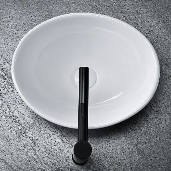 REA-U0133 - SOFIA pultba helyezhető mosdó 34,5x41 cm kerámia/fényes fehér