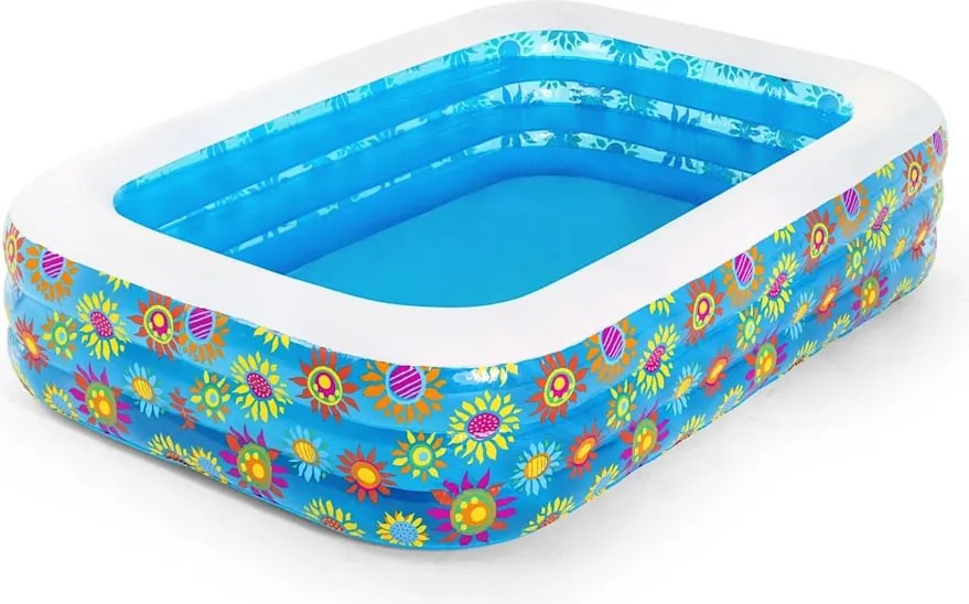 Bestway felfújható gyerekmedence kék 229x152x56 cm