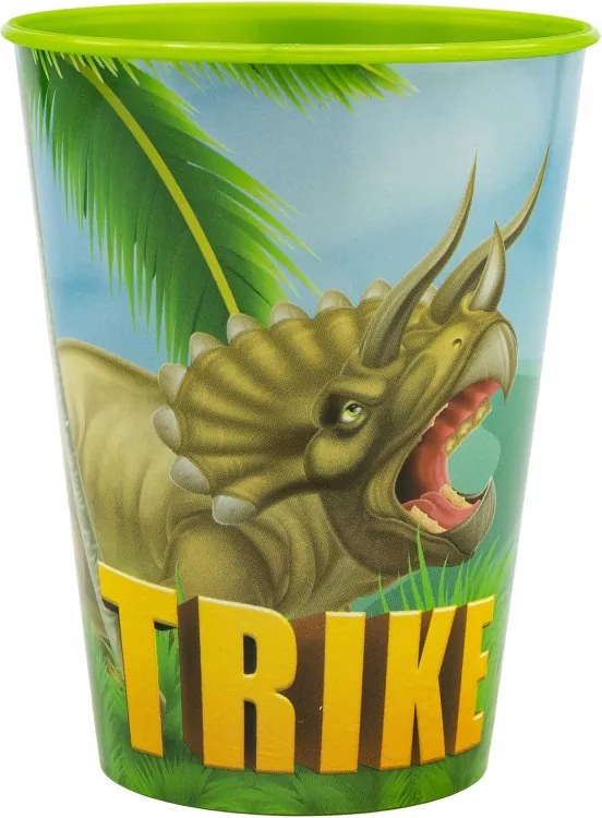 Dinoszaurusz T-Rex műanyag pohár 260 ml