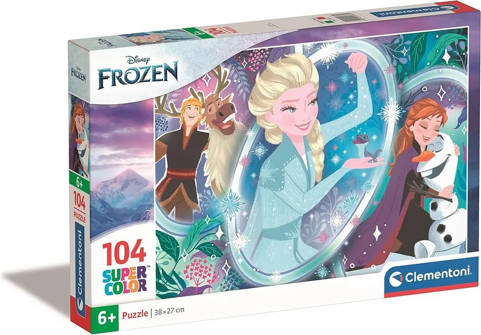 Disney Jégvarázs Spell 104 db-os puzzle Clementoni