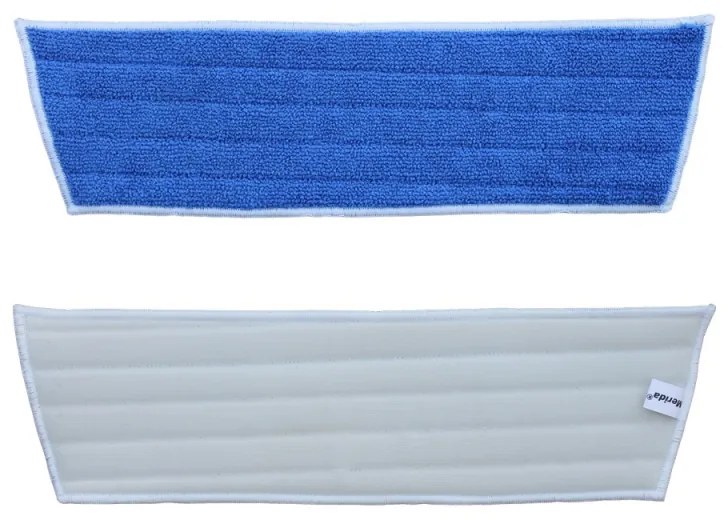 Economy tépőzáras felmosó, 45 cm - mikroszálas, kék