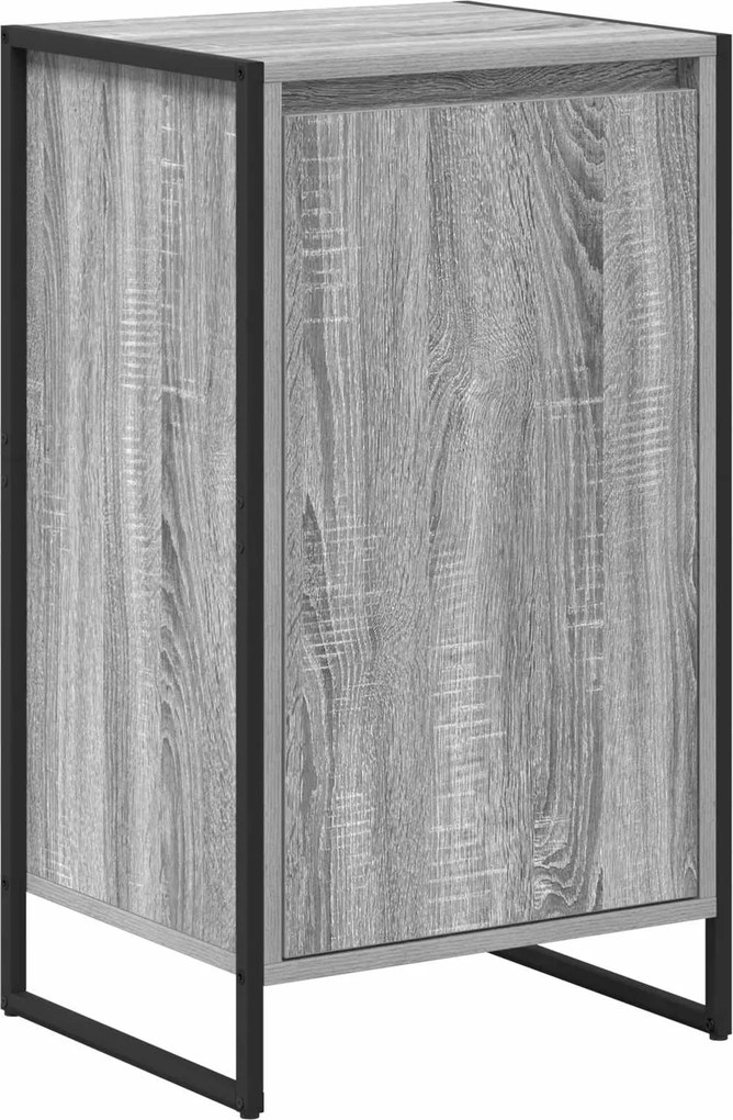 vidaXL Széf Szürke Sonoma 43 x 36 x 75,5 cm Faanyag