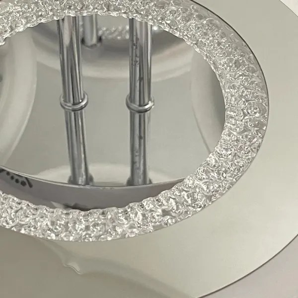 LED Dimmelhető felületre szerelhető csillár LED/100W/230V 3000-6500K + távirányítás