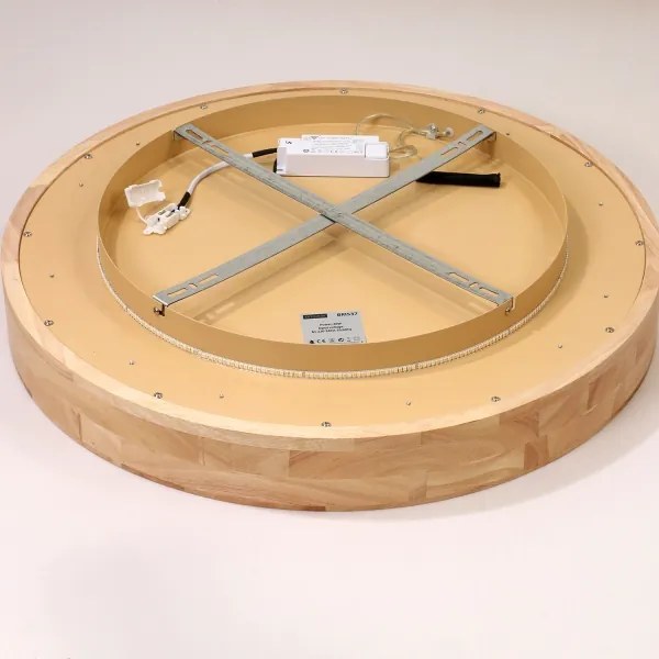 Brilagi-LED mennyezeti lámpa FALCON WOOD LED/40W/230V 3000/4000/6000K 60 cm fa