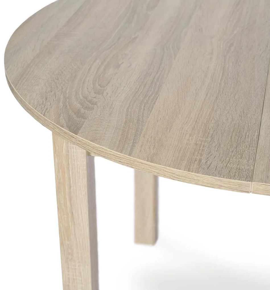 Bővíthető Étkezőasztal Kézműves Sonoma Tölgy Színben. HARRY 102-142 cm