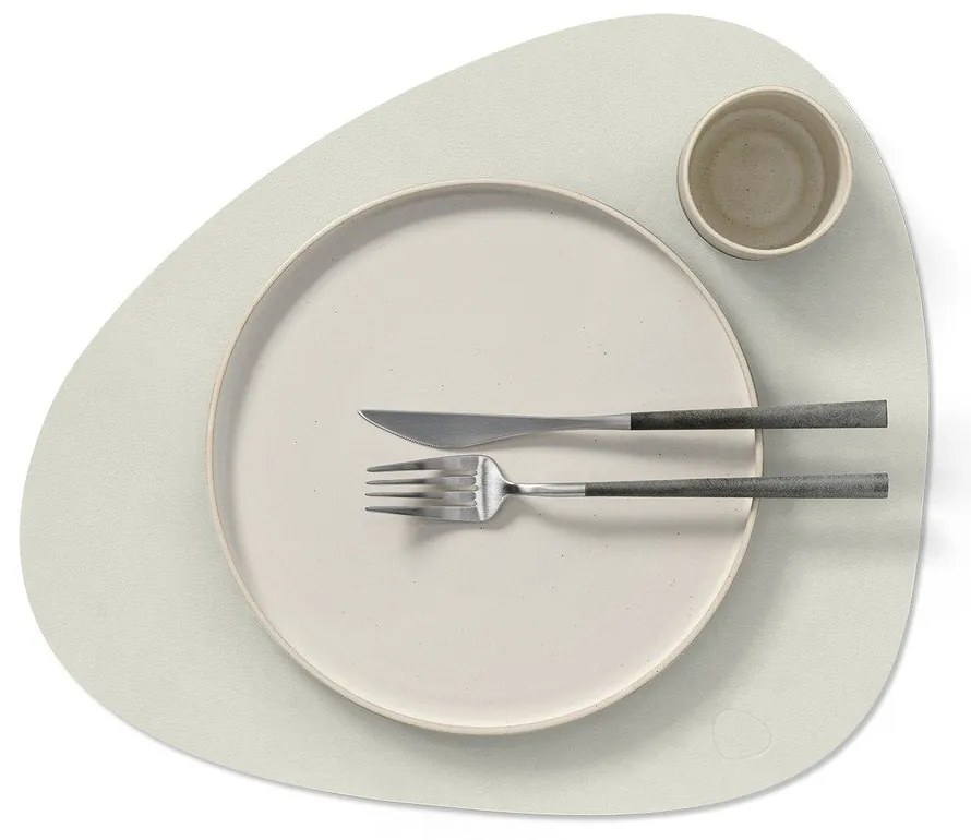 Öko bőr tányéralátét 37x44 cm Curve L Double Nupo – LIND DNA