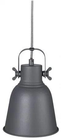 Nordlux - Csillár zsinóron ADRIAN 1xE27/25W/230V átm. 16 cm antracit