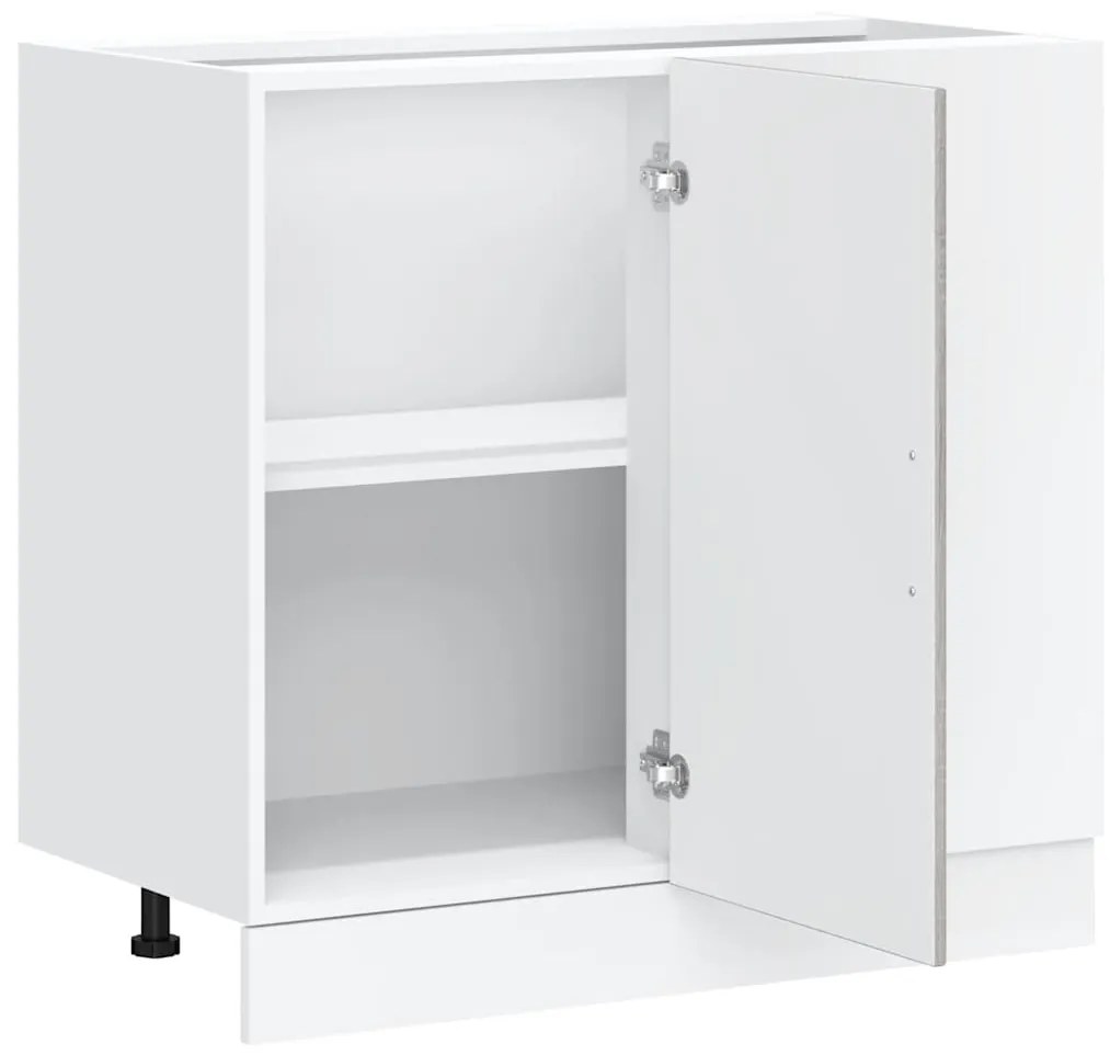 alsó konyhaszekrény Lucca szürke sonoma műfa