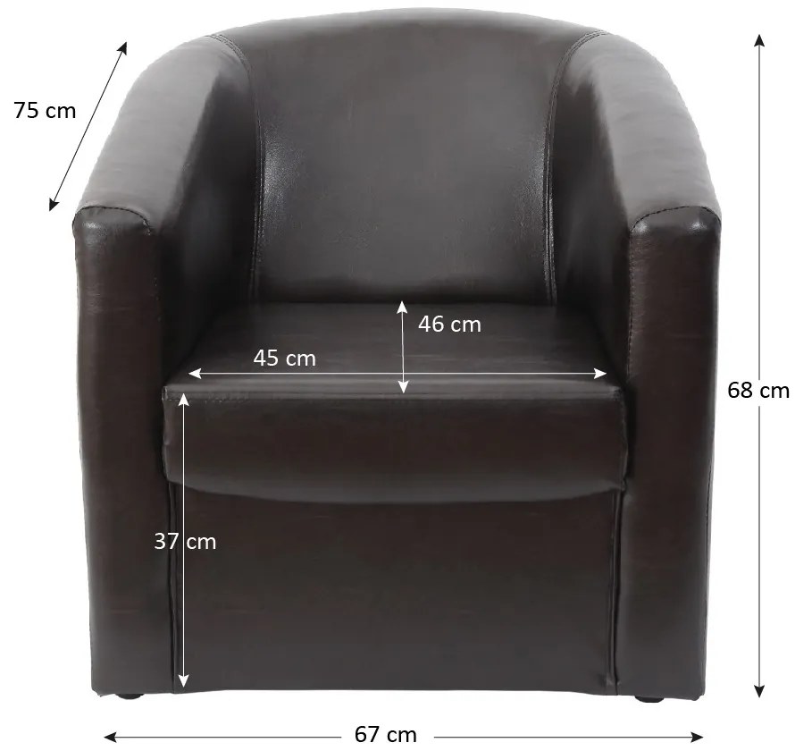 Cuba II NEW Fotel Wenge