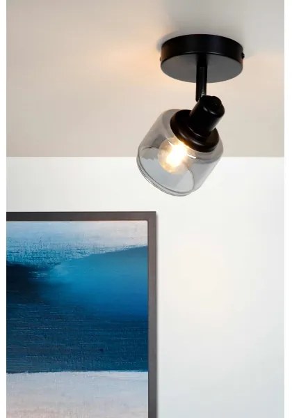 Lucide 77979/01/30 - Spotlámpa BJORN 1xE14/40W/230V fekete