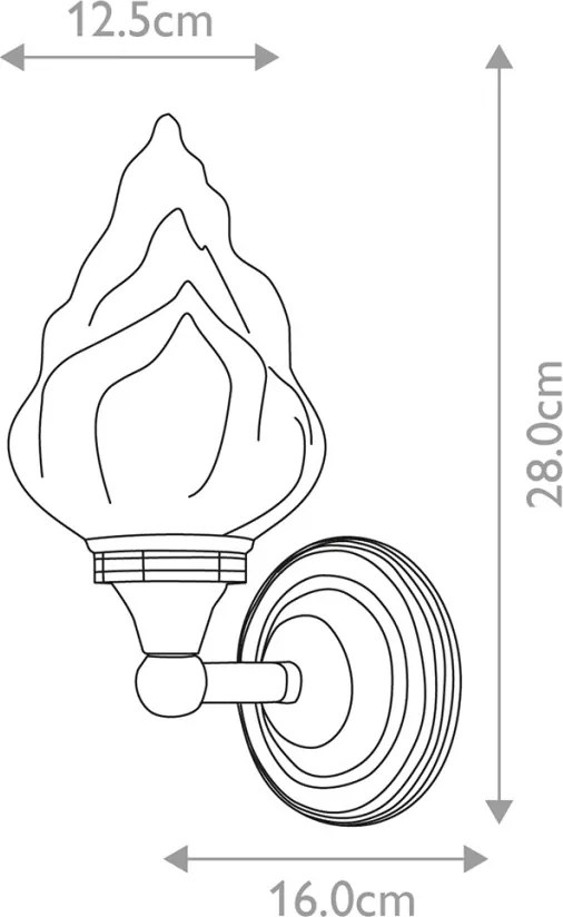 Elstead Lighting AUSTEN BATH-AUSTEN3-RG Fali lámpa 1x3.5W/G9 3000K 320LM IP44