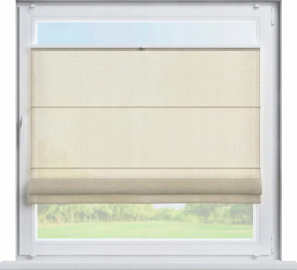 Kész pliszírozott roló római Szicília 100x180cm fehér