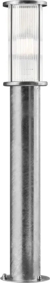NORLDUX 2218308031 LINTON Modern Kültéri Állólámpa Ezüst Horganyzott E27 IP54