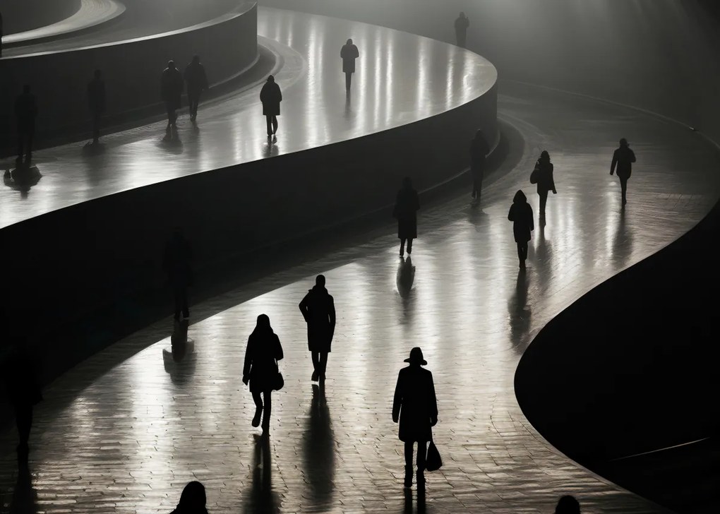 Poszter 70x50cm Sugárzás az árnyékban