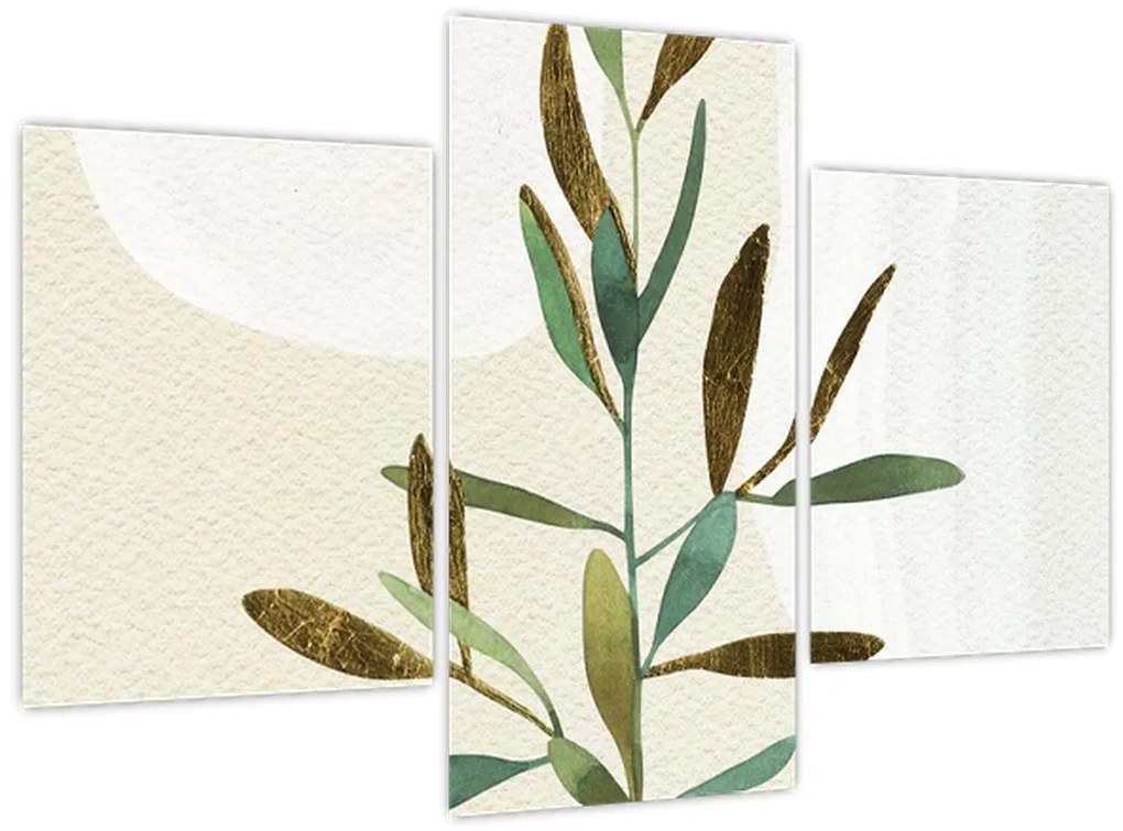 Kép - Akvarell ág N⁰2 (90x60 cm)