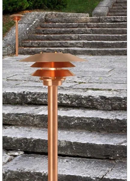 Nordlux - VENO kültéri lámpa 1xE27/60W/230V IP54 rézszínű