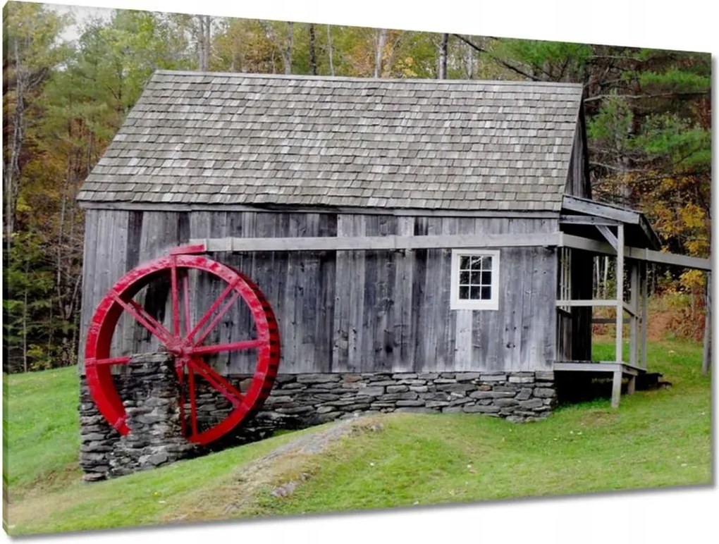 Festmények 120x80 Vízimalom