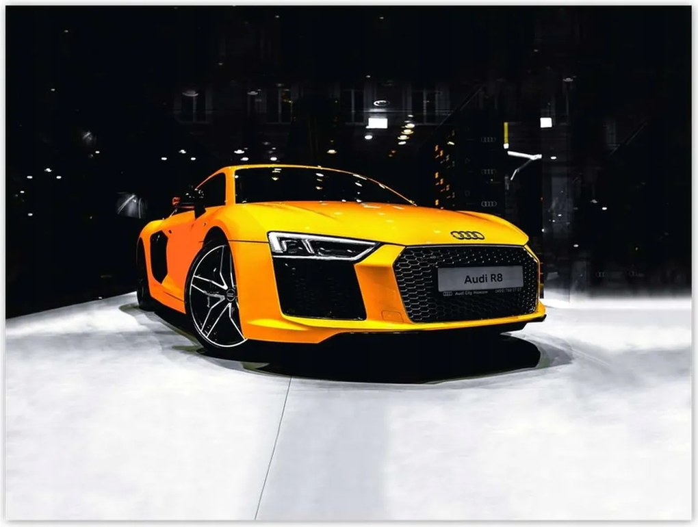 Poszterek 40x30 Sárga Audi R8