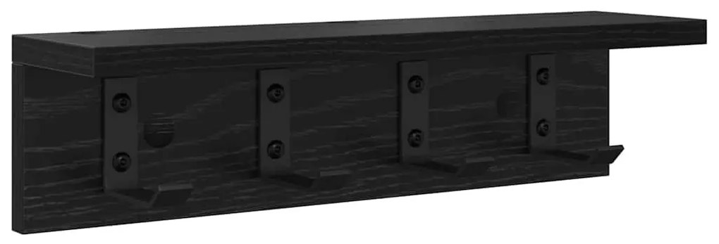 Fali Kabáthorog Musta tammi 40 x 10.5 x 10.5 cm Faanyag