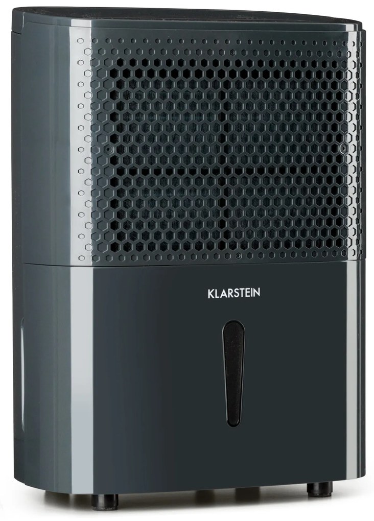 Klarstein Dryfy 10, páramentesítő, 240 W, 10 l/24 h, 100 m³/h, 20 - 30 m², dryselect, 40 dB, szürke