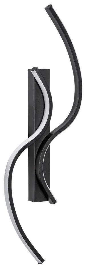 LED Fali lámpa LED/12W/230V 3000-6500K fekete