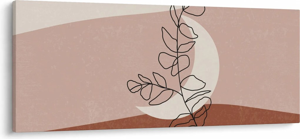 Kép - Boho levelek N⁰2 (120x50 cm)
