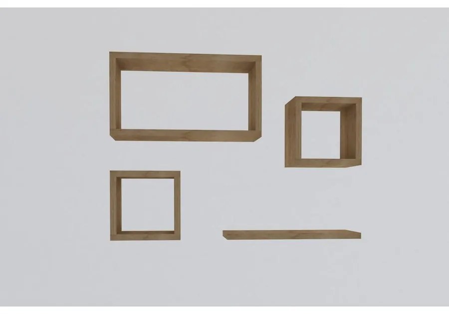 Fali polc Babi - Sapphire Oak