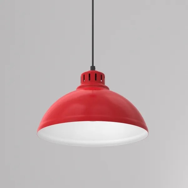 SVEN lógó 1xE27/15W/230V piros, kábelre szerelhető lámpa