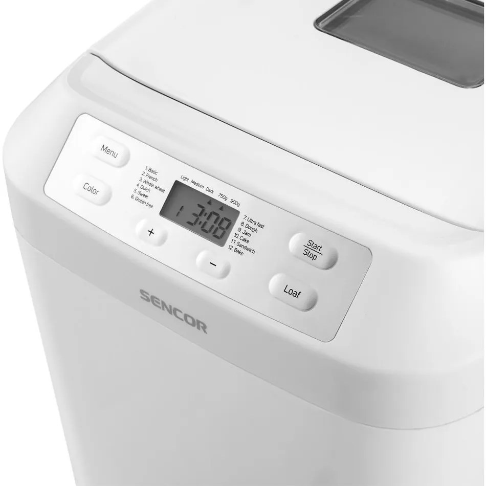 Sencor SBR 1040WH kenyérsütő