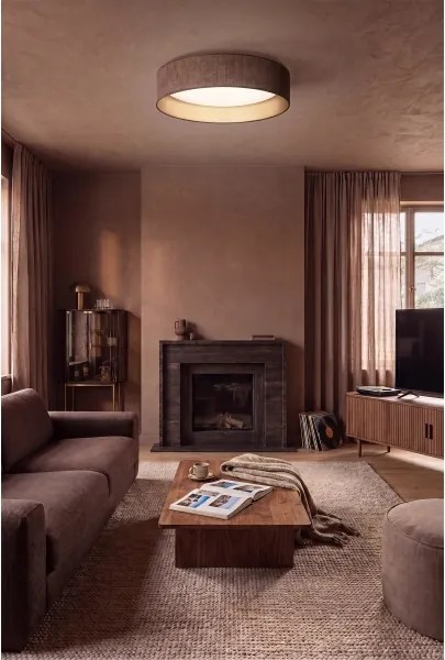 Brilagi-LED dimmelhető VELVET SM. VARI 24W/230V 3000-6500K átmérő 45 cm barna/arany + távirányító