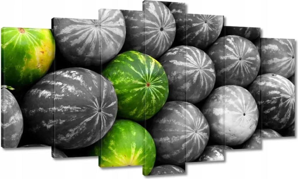 Vászonkép 140x80 Három színes görögdinnye