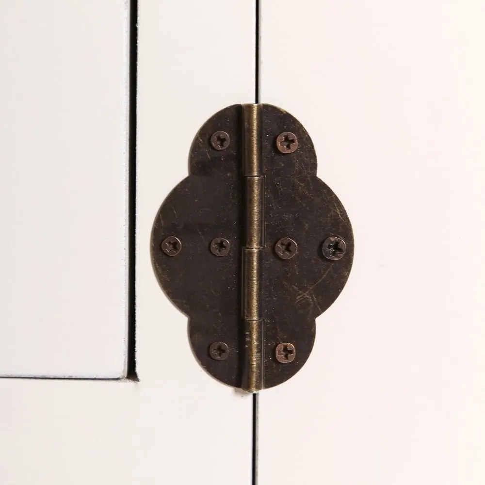 Fehér ruhásszekrény 55x185 cm Oriente – Ixia