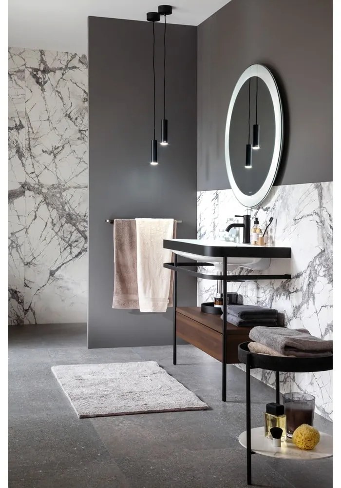 Fekete LED dimmelhető függőlámpa ø 10 cm Stina – Fischer &amp; Honsel